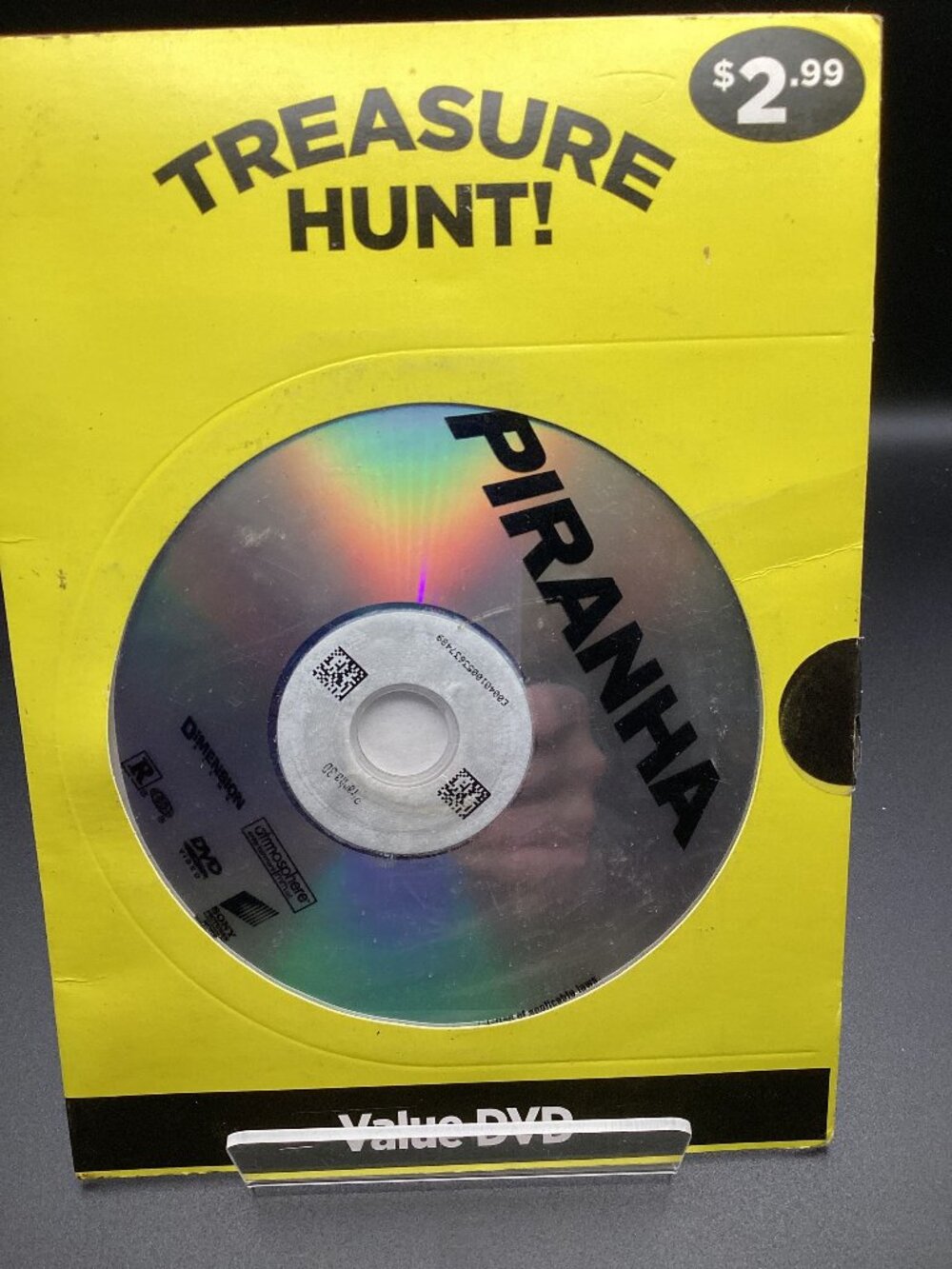 Piranha DVD 2010 Elisabeth Shue Jerry O'Connell Adam Scott Ving Rhames Disc Only